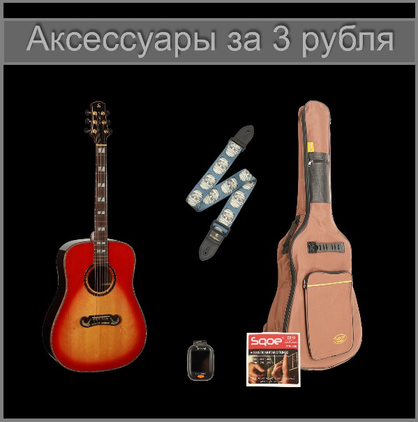 Комплект для акустических гитар Shinobi